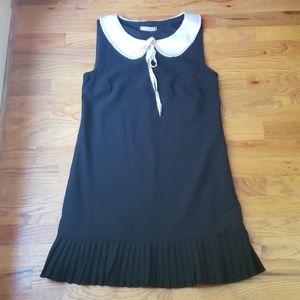 Boogaloos Pearl Collar Black A-Line Sz XS Dress